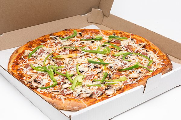 JUMBO ALL-DRESSED PIZZA – Brasserie Des Rapides