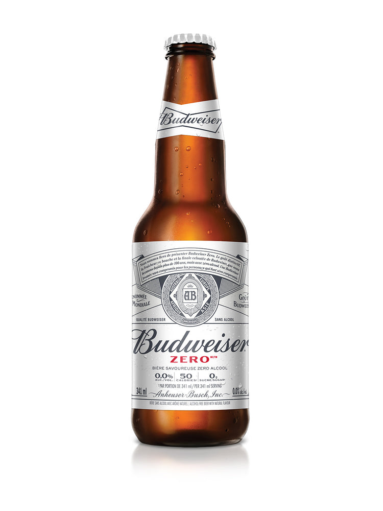 Bière Budweiser (Sans alcool) – Brasserie Des Rapides